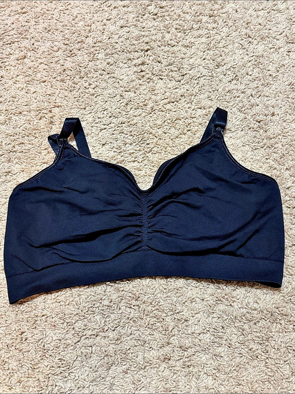 Kindred Bravery Nursing Black Bra Like New 1X Busty